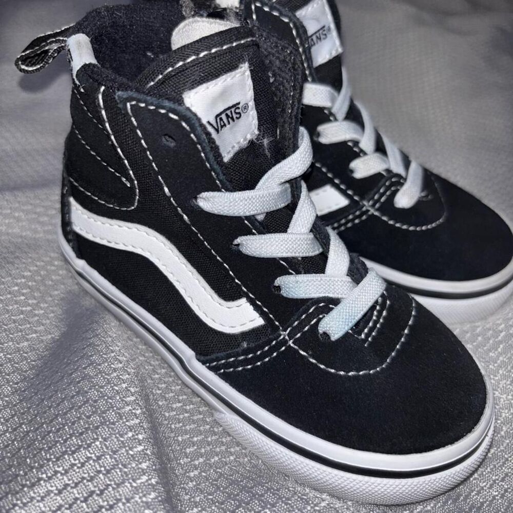 Vans Black First-shoes-baby-shoes